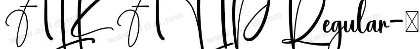 ALKATIP Regular字体转换